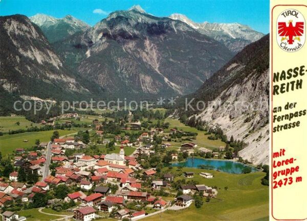 Nassereith Erholungsort mit Loreagruppe Lechtaler