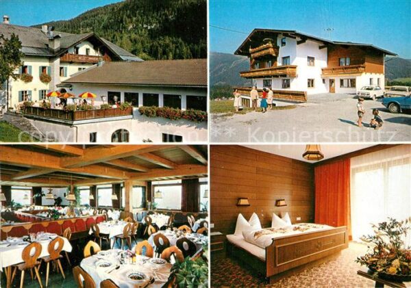 Brandenberg Tirol Gasthof Pension Ascherwirt Gastraum Fre