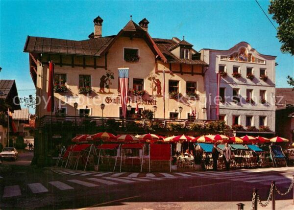 St Johann Tirol Gasthof zum Bären Terrasse