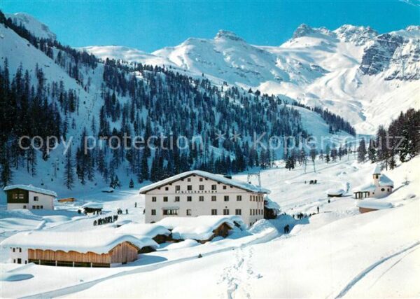 Schlickeralm Sennjochlift Blick gegen Sennjoch und H