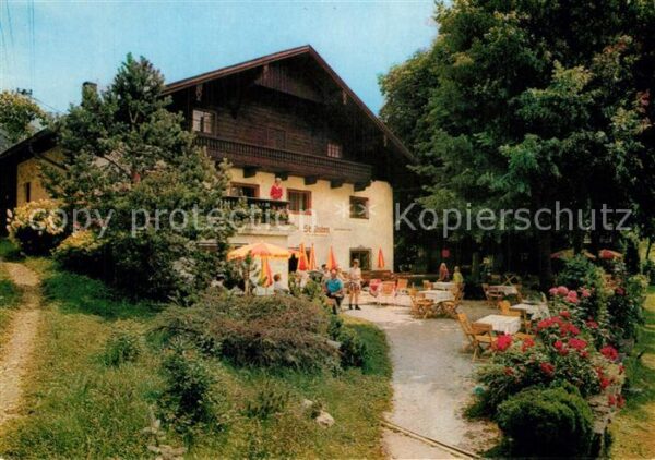 Kellau Golling Gasthaus St Anton Gartenterrasse