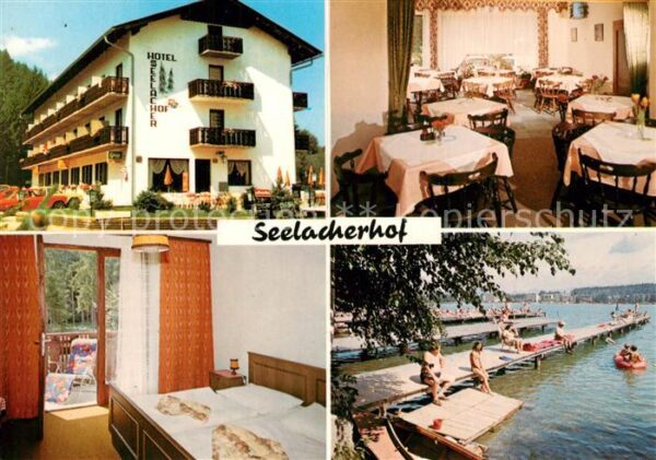 St Kanzian Klopeiner See Hotel Seelacherhof Fremdenzimmer Restau