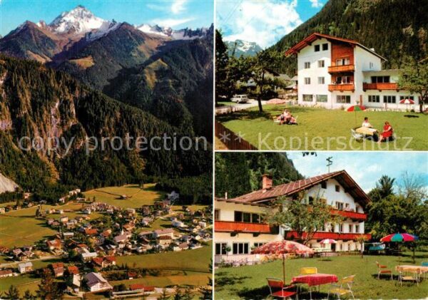 Mayrhofen Zillertal Fremdenheim Elfriede Panorama Zillertal