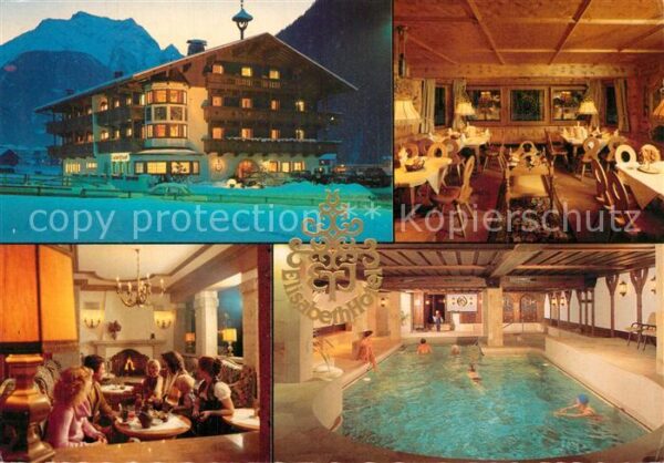 Mayrhofen Zillertal Elisabeth Hotel Restaurant Hallenbad Na