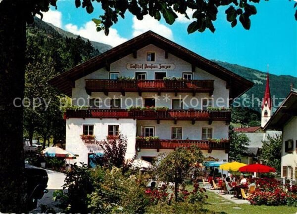 Hippach Gasthof Pension Zenzerwirt Gartenterras