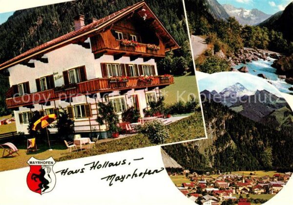 Mayrhofen Zillertal Pension Hollaus Landschaftspanorama Ber