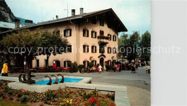 Mayrhofen Zillertal Hotel Neue Post Brunnen