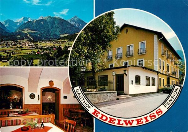 Koetschach-Mauthen Kaernten Gasthof Pension Edelweiss Landschaftspa