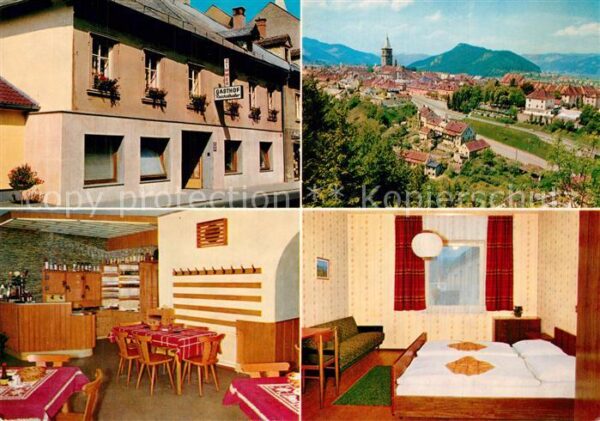 Judenburg Steiermark Gasthof Reichsthaler Gastraum Fremdenzi