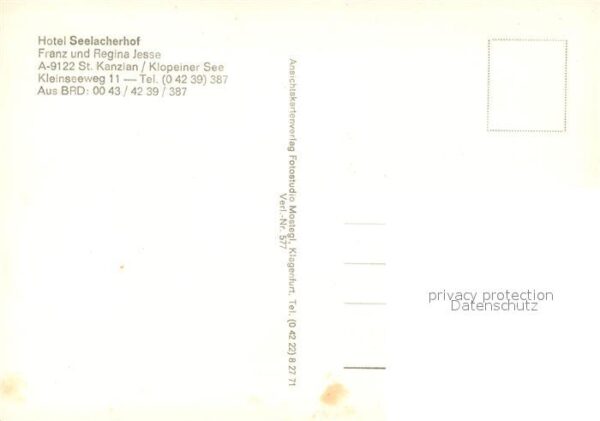 St Kanzian Klopeiner See Hotel Seelacherhof Restaurant Fremdenzi – Bild 2