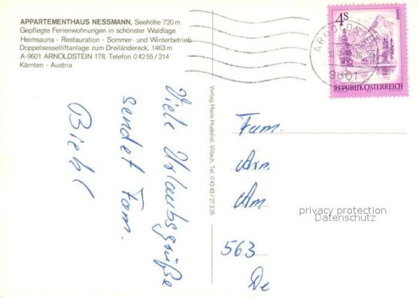 Arnoldstein Appartementhaus Nessmann Ferienwohnung – Bild 2
