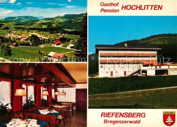 Riefensberg Gasthof Pension Hochlitten Landschaftsp
