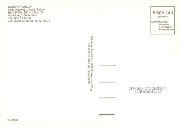 Bildstein Gasthof Kreuz Gastraum Landschaftspanor – Bild 2
