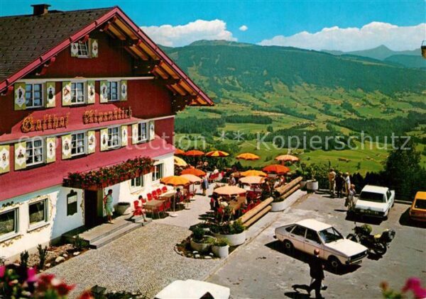 Sulzberg Vorarlberg Cafe Restaurant Alpenblick Sonnenterras