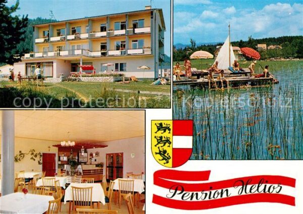 Seelach Klopeinersee Pension Helios Uferpartie am See Badest