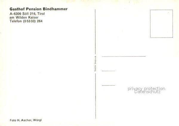 Soell Tirol Gasthof Pension Bindhammer – Bild 2