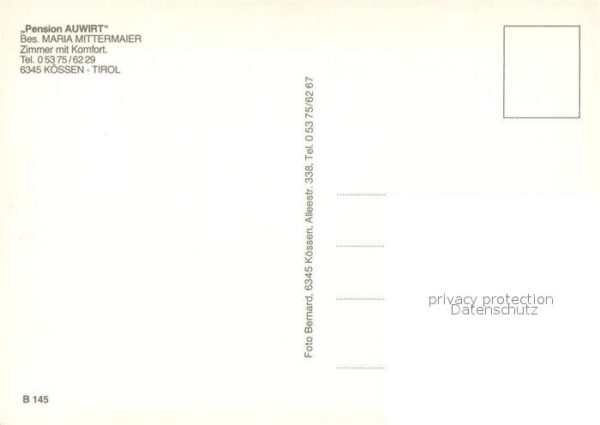Koessen Tirol Pension Auwirt – Bild 2