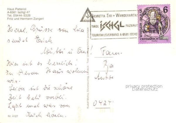 Ischgl Haus Patteriol Gästehaus Pension – Bild 2