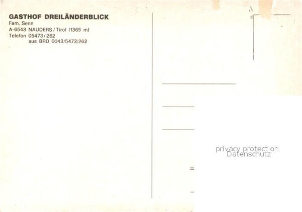 Nauders Tirol Gasthof Dreiländerblick Restaurant – Bild 2