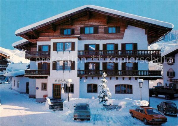 Maria Alm Steinernen Meer Gasthof Pension Eder im Winter