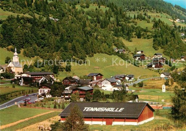Bad Kleinkirchheim Kaernten Hotel Alte Post Tennishalle Motiv mit K