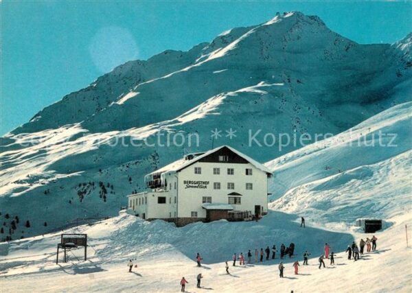 Hochsoelden Berggasthof Sonnblick Wintersportplatz
