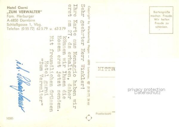 Dornbirn Vorarlberg Hotel Zum Verwalter Restaurant Baumblüt – Bild 2