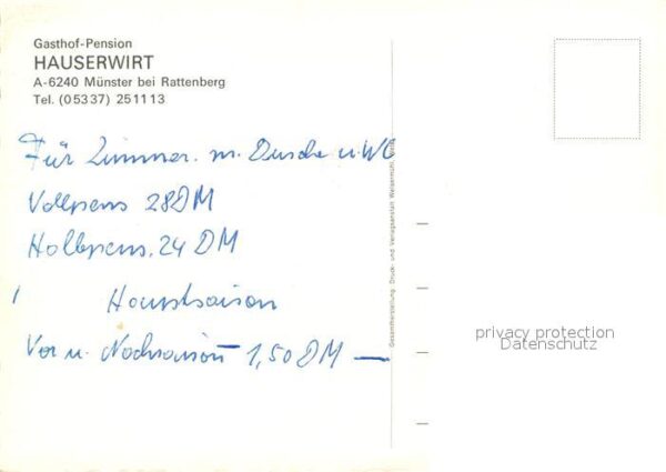 Muenster Tirol Gasthof Pension Hauserwirt – Bild 2
