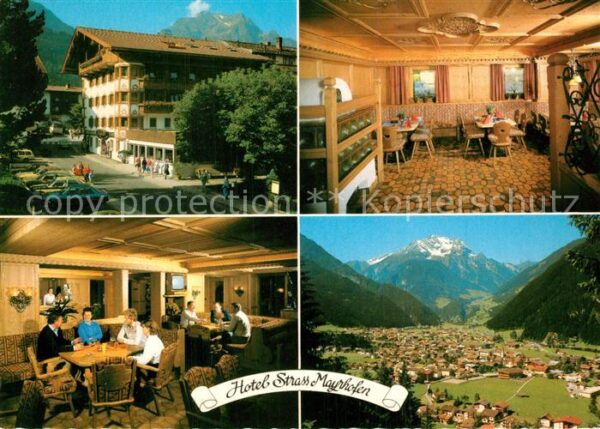 Mayrhofen Zillertal Hotel Strass Restaurant Gesamtansicht m