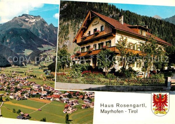 Mayrhofen Zillertal Pension Haus Rosengartl Alpenpanorama F