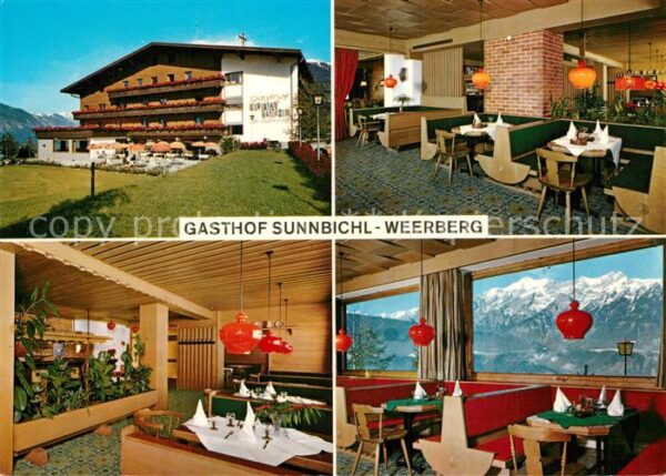 Weerberg Gasthof Restaurant Sunnbichl Alpenblick