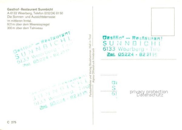 Weerberg Gasthof Restaurant Sunnbichl Alpenblick – Bild 2