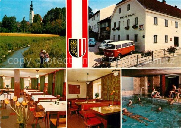 Waldzell Oberoesterreich Gasthof Pension Mairinger Hallenbad Bac
