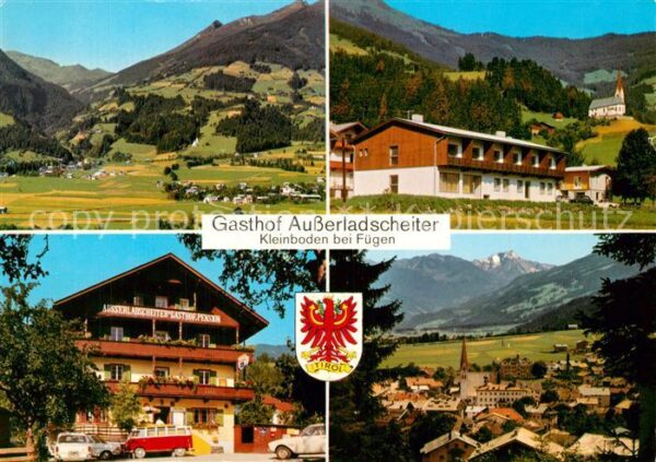 Kleinboden Fuegen Gasthof Pension Ausserladscheiter Lands