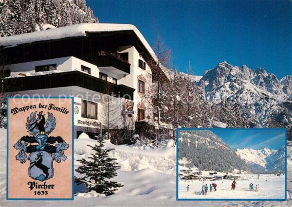St Ulrich Pillersee Pension Schneeglöckerl Wintersportplatz