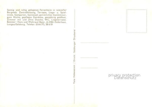Zederhaus Gasthof Jägerwirt – Bild 2
