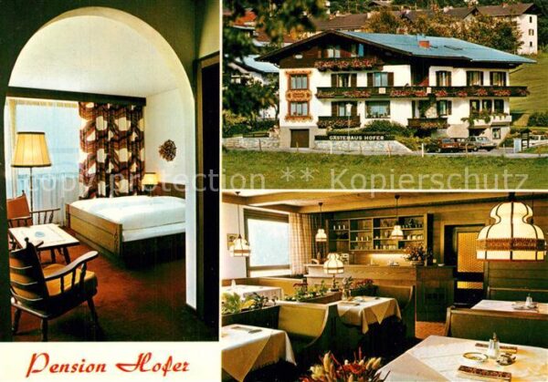 Kaprun Gästehaus Pension Hofer Restaurant Frem