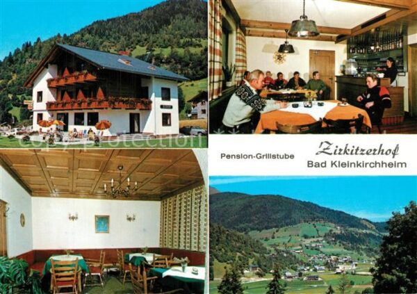 Bad Kleinkirchheim Kaernten Pension Grillstube Zirkitzerhof Landsch