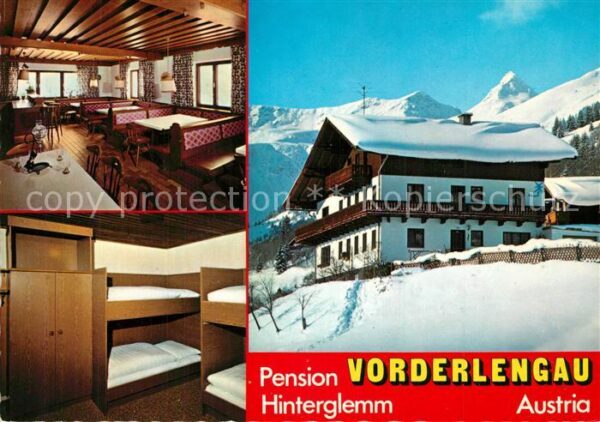 Hinterglemm Saalbach Pension Vorderlengau Wintersportplatz A