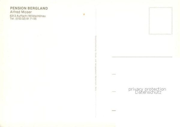 Auffach Pension Bergland – Bild 2