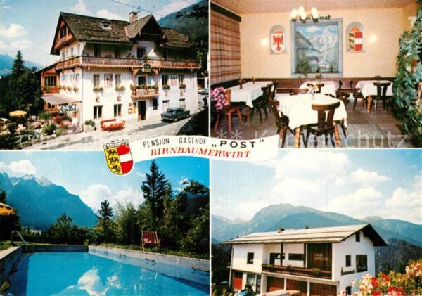Birnbaum Lesachtal Gasthof Post Swimming Pool Alpen