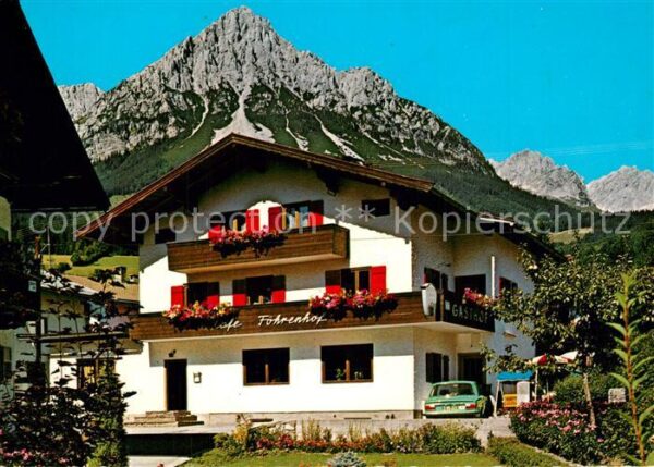 Ellmau Tirol Gasthof Föhrenhof am Wilden Kaiser Kais