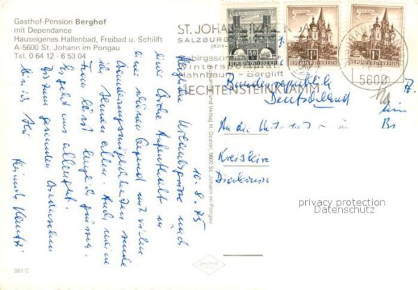 St Johann Pongau Gasthof Pension Berghof Landschaftspano – Bild 2