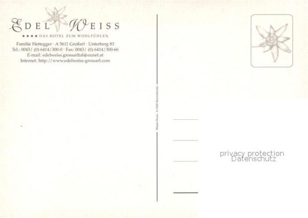 Grossarl Hotel Edelweiss – Bild 2