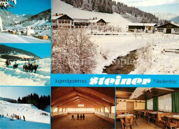 Niedernfritz Jugendgästehaus Steiner Winterlandschaf