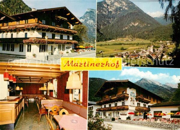 St Martin Lofer Gasthof Pension Martinerhof Panorama Lo