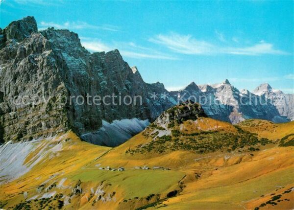 Karwendel Laliderer Wände Hohljoch mit Teufelsjoc