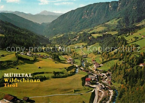 Wildschoenau Tirol Mühltal mit Eingang zur Kundler Klamm