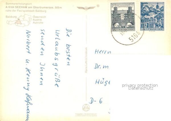 Seeham Obertrumersee Fliegeraufnahme – Bild 2