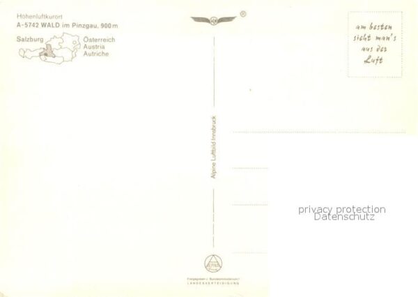 Wald Pinzgau Fliegeraufnahme – Bild 2